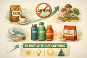 Energy alternatives — Caffeine-free “focus” products and caffeine-free coffee-style items keep multiplying