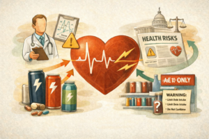 Health-risk headlines keep nudging the energy drink policy conversation forward