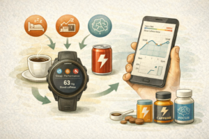 Productivity & cognitive performance — Caffeine tracking and “focus stacks” signal a quantification era