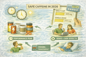 Caffeine science: What “safe caffeine” means in 2026—and why dose timing is becoming the next frontier
