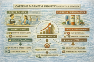 Caffeine market & industry — Coffee Shops, Growth Narratives, and Retail Battle Plans
