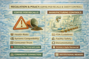 Regulation & Policy: Recall Headlines Raise the Stakes for Coffee Pods and Manufacturing Controls