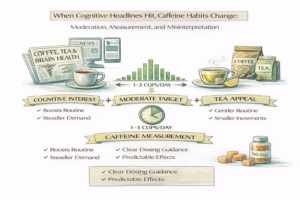 When Cognitive Headlines Hit, Caffeine Habits Change: Moderation, Measurement, and Misinterpretation