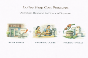 Business-Rate Pressure Highlights How Hard It Is to Run a Coffee Shop Right Now