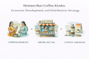Women-Run Coffee Kiosks Show How Caffeine Retail Can Expand Through Micro-Entrepreneurship