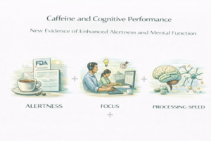 Productivity & Cognitive Performance: New Research Confirms Caffeine Enhances Alertness, Focus, and Cognitive Function in Healthy Adults