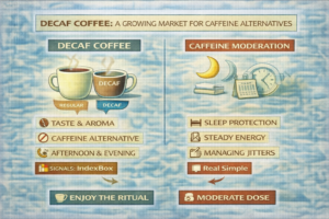 Energy Alternatives: Decaf Market Signals a Bigger Shift Toward Caffeine Moderation
