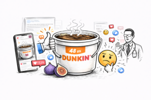 Dunkin’s 48-Ounce Coffee Bucket Goes Viral While Celsius Conquers TikTok’s Fitness Culture