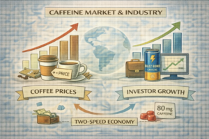 Caffeine Market & Industry Coffee Pricing and Public-Market Caffeine Plays Signal a “Two-Speed” Caffeine Economy