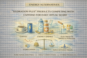 Energy Alternatives: “Hydration-Plus” Products are Competing With Caffeine for Daily Ritual Share