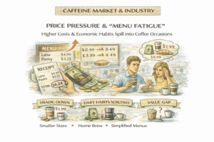 Caffeine Market & Industry: Price Pressure and “Menu Fatigue” Are Spilling Into Coffee Occasions