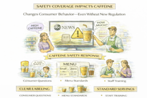 Caffeine Safety Spotlight Returns: What It Means for Brands, Menus, and Clear Labeling