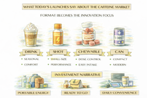 New Caffeine Product Launches Point to “Portionable” Energy (Gummies, Menu Tweaks, and Gen Z Expectations)
