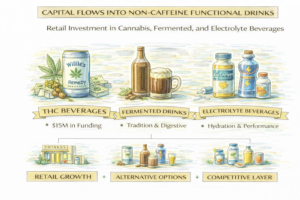 Energy Alternatives — THC Beverages, Kvass Market Coverage, and Electrolyte-Forward Competition