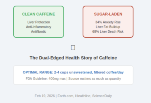 From Liver Protection to Adolescent Anxiety: The Dual-Edged Health Story of Caffeine in 2026