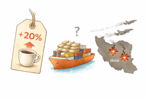 Coffee Prices Jump 20 Percent as Iran War Disrupts Shipping: Luckin Coffee Eyes Blue Bottle and Premium US Market