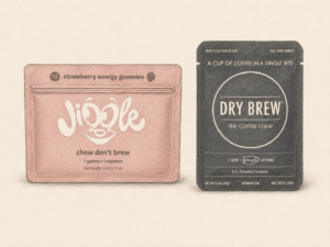 Jiggle vs. Dry Brew: Caffeine Gummies vs. Coffee Chews