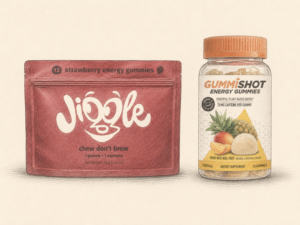 Jiggle vs. GummiShot: Comparing Plant-Based Caffeine Gummies