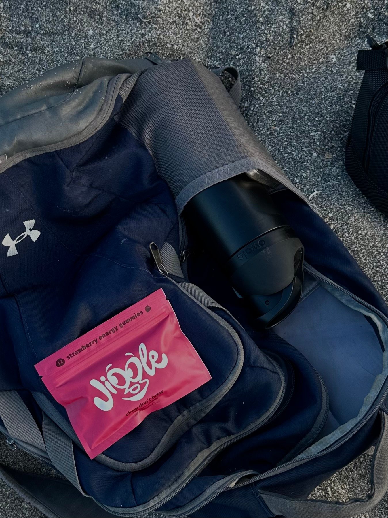 Jiggle in a gym bag